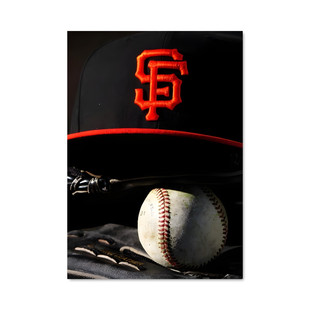 Poster Home Run Giants